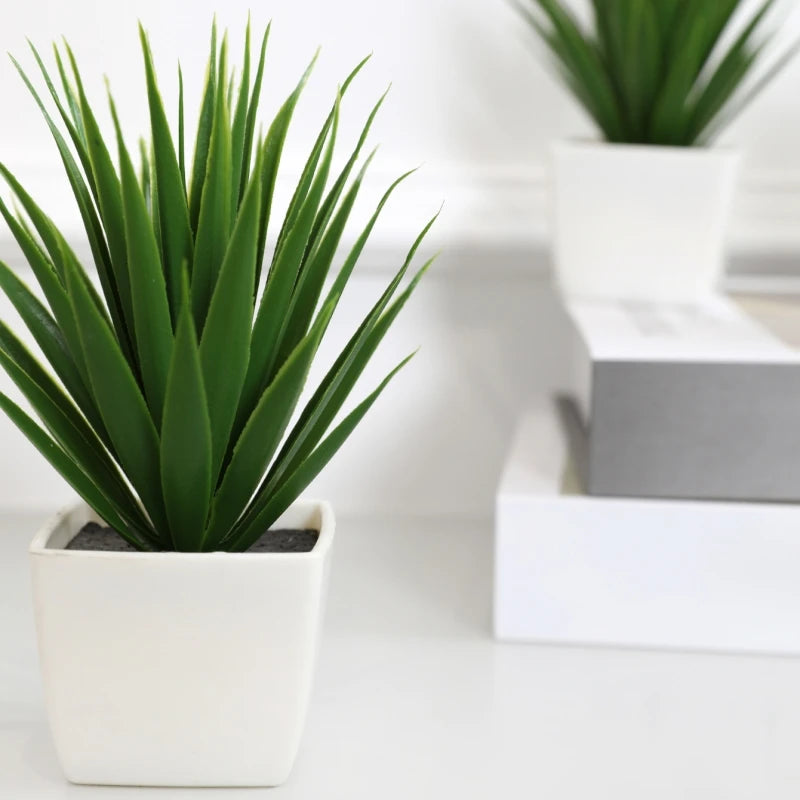 1PC Simulation Home Decoration Plant Potted Plants, Business Office Desktop Foyer Garden Courtyard Placement