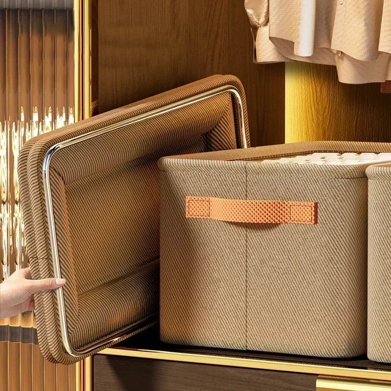 Wardrobe Organizer Box for Storage in The Closet Underwear Drawers Storage Bedroom Cabinet Socks Bra Storage Pants Organizer