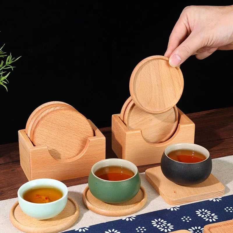 Premium Bamboo Condiment Bowl Set