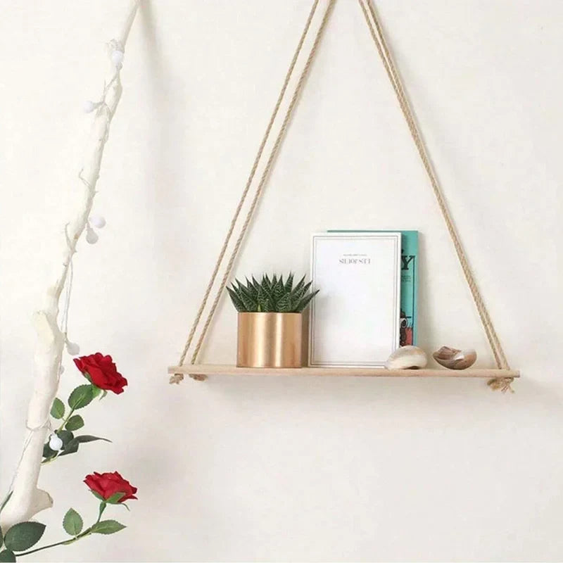 LumaCozy™ Floating Wood Shelf