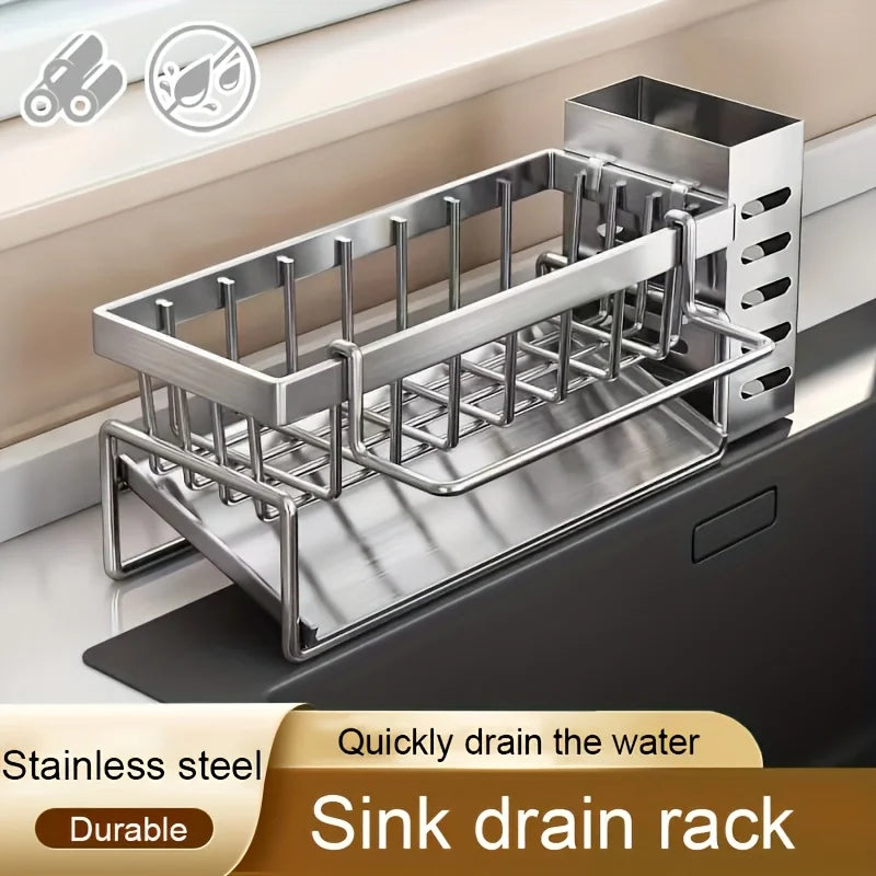 Premium Stainless Steel Sink Drying Rack