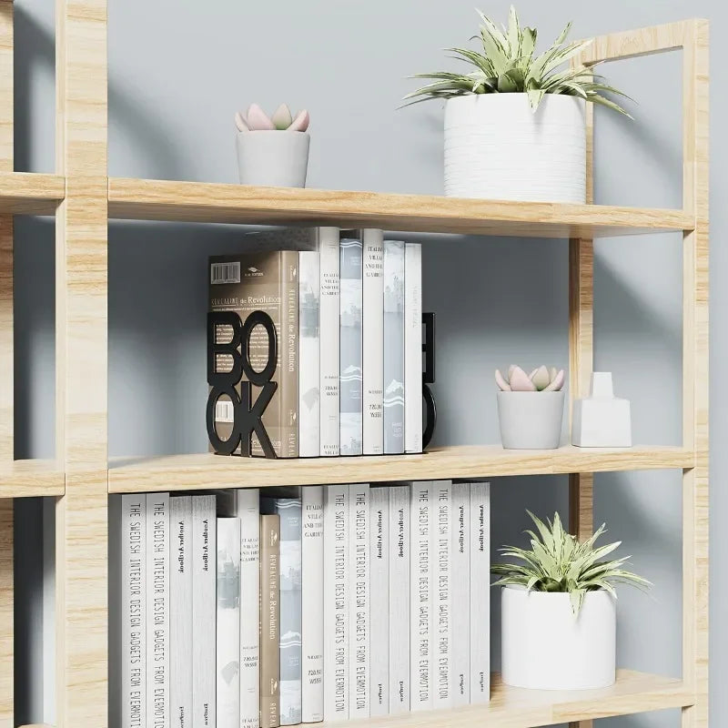1pc Iron Bookends Book Stand Support  for Home Office and Library Non Slip Rack Shelf Holder School Stationery Accessories