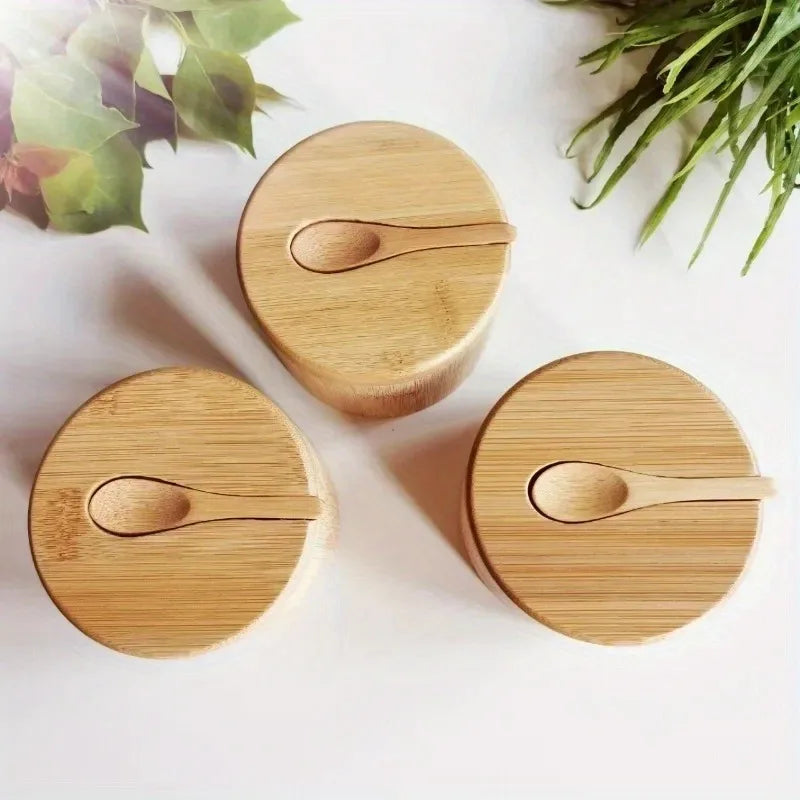 LumaCozy™ Bamboo Salt Cellar