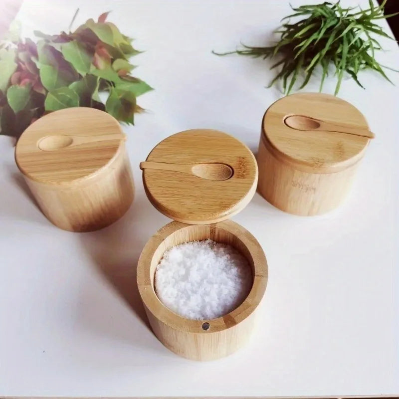 LumaCozy™ Bamboo Salt Cellar