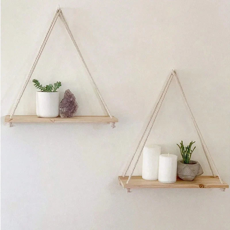 LumaCozy™ Floating Wood Shelf