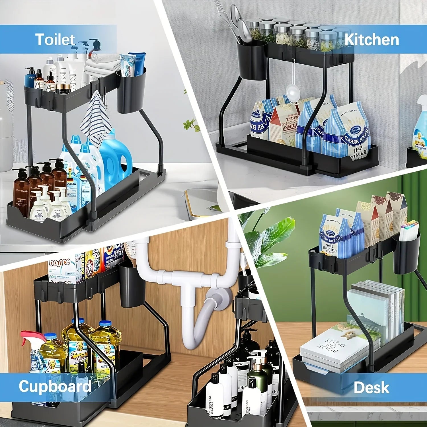 Under-Sink Storage Organizer