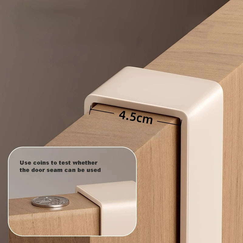 Over the Door Storage Organizer Hanger Clothes Hooks Behind The Door Wall Hanger Hooks No Punch Coat Rack Home Storage Door Hook