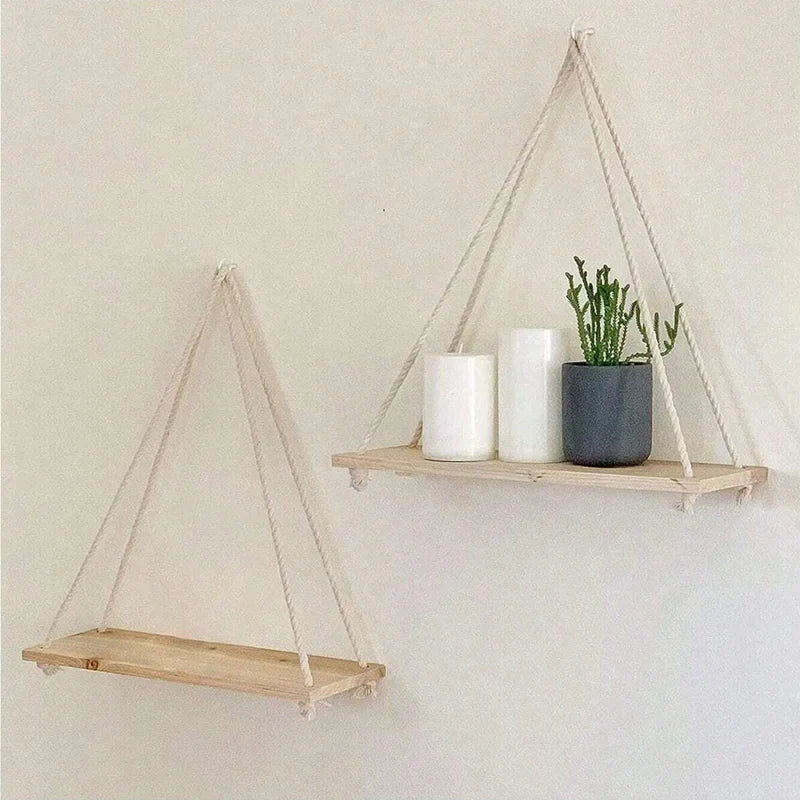 LumaCozy™ Floating Wood Shelf