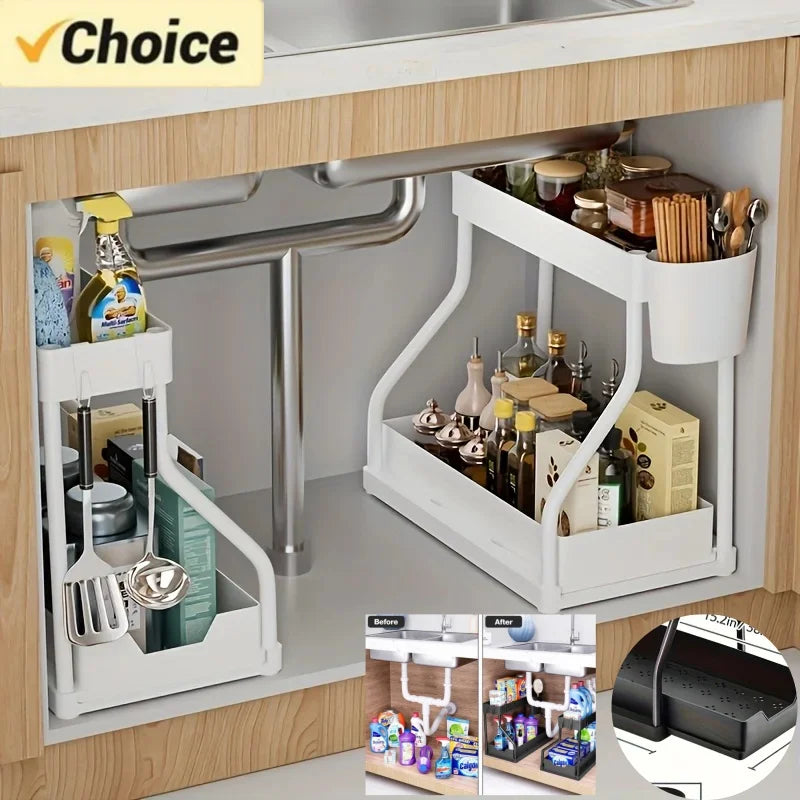 Under-Sink Storage Organizer