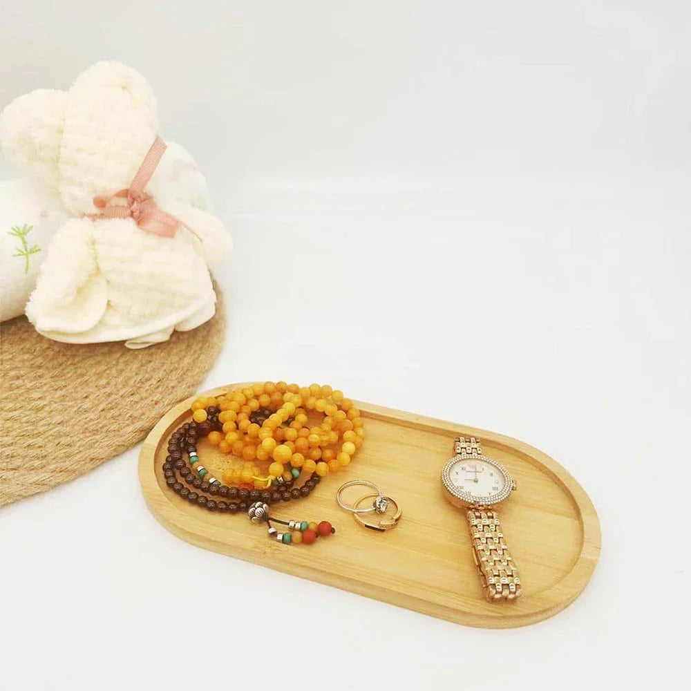 LumaCozy™ Bamboo Vanity Tray