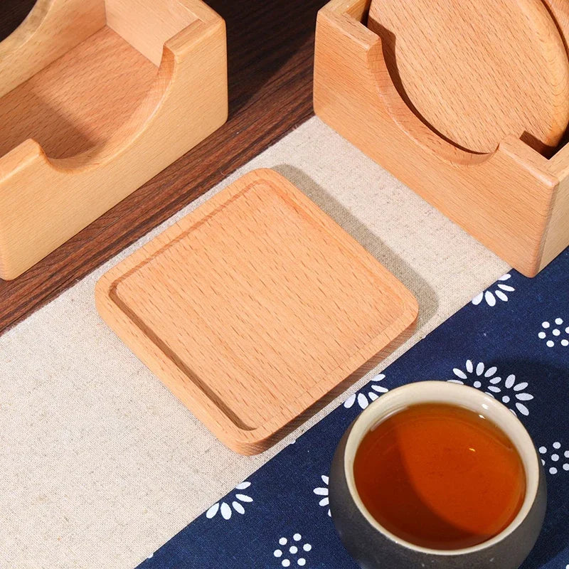 Premium Bamboo Condiment Bowl Set