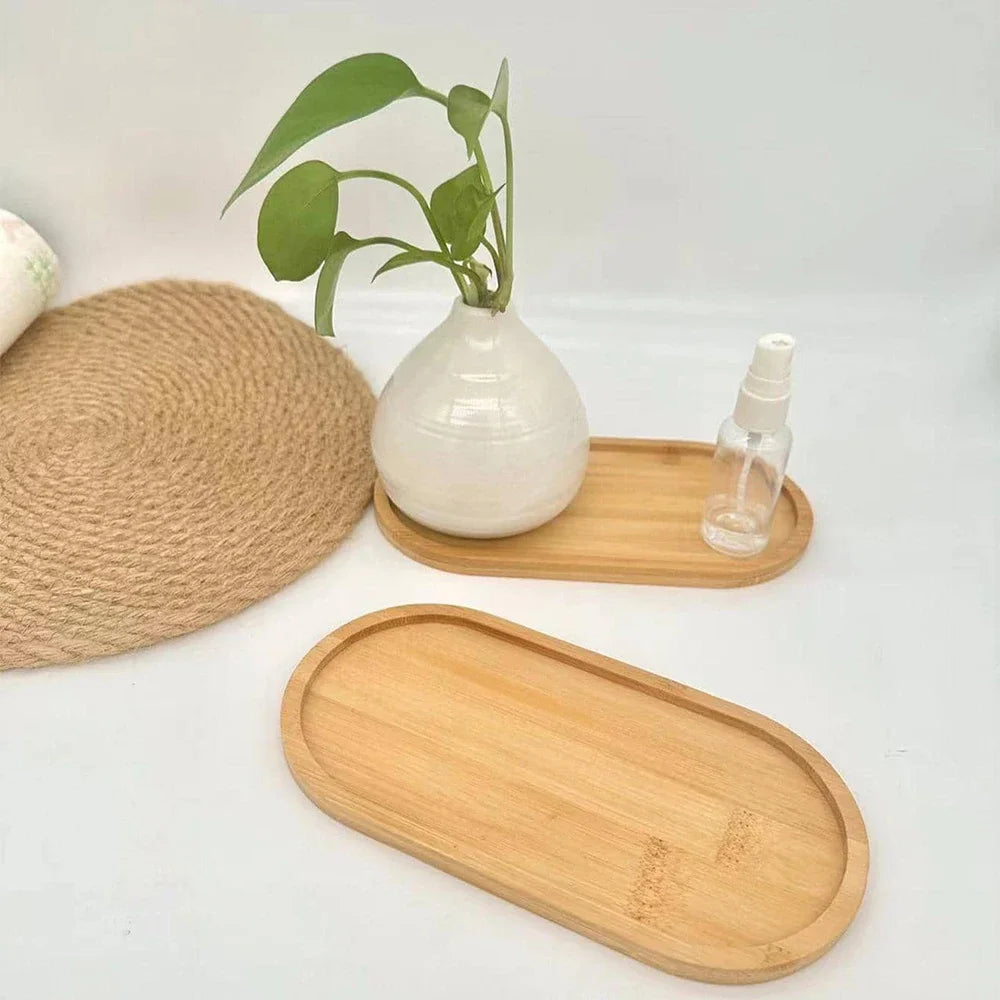 LumaCozy™ Bamboo Vanity Tray