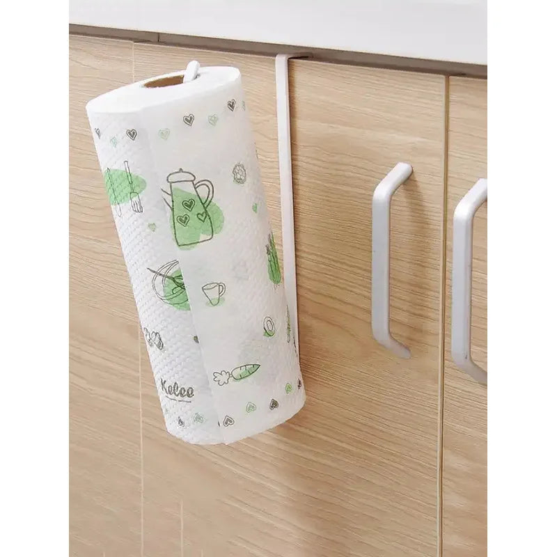 Paper Roll Holder Towel Rack Hanging Shelf Bathroom Storage Toilet Rack Home Kitchen Tissue Accessoriy Wall Stand Hanger Kitchen