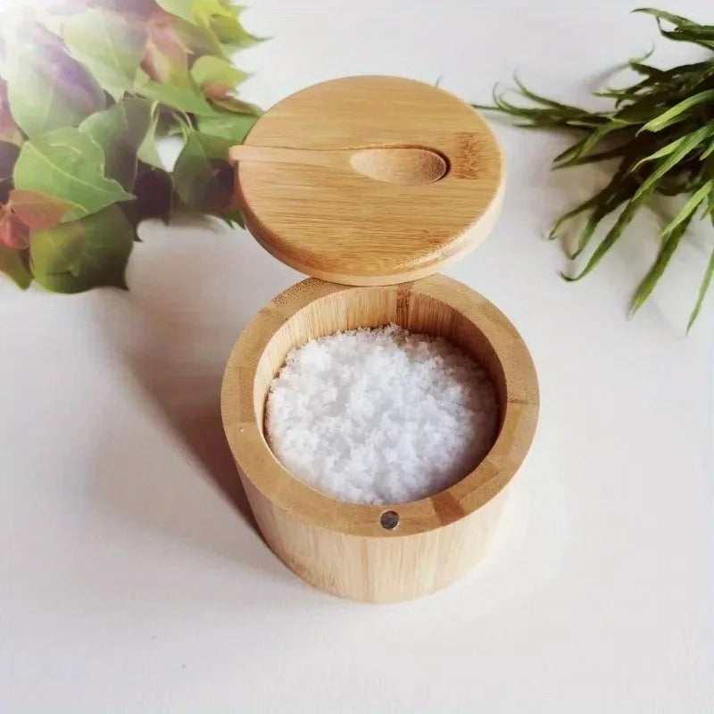 LumaCozy™ Bamboo Salt Cellar