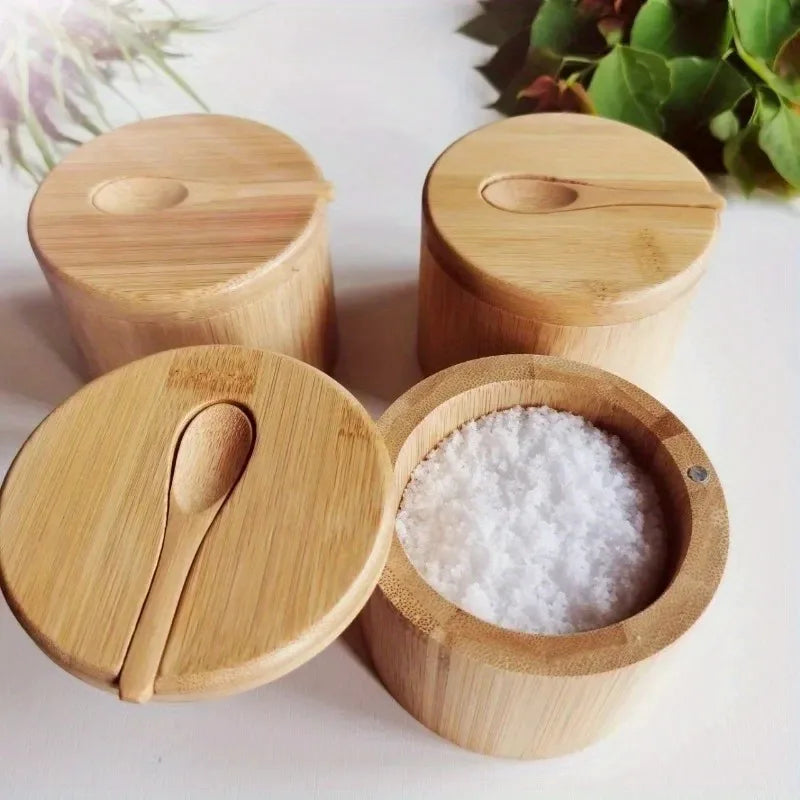 LumaCozy™ Bamboo Salt Cellar