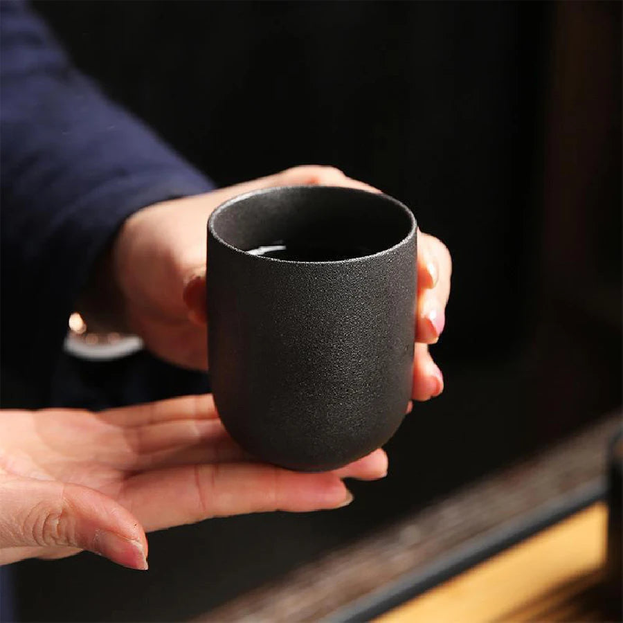 New Vintage Ceramics Cups Japanese Stoneware Porcelain 130ml Tea Mug Healthy Lifestyle Kung Fu Tea Sake Coffee Cups Drinkware